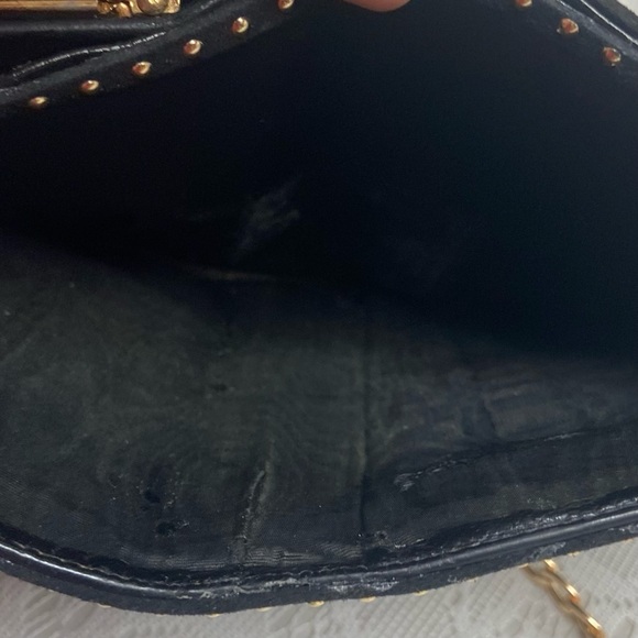 Vintage Chanel Black Leather Long Wallet-Crossbody - Picture 11 of 13